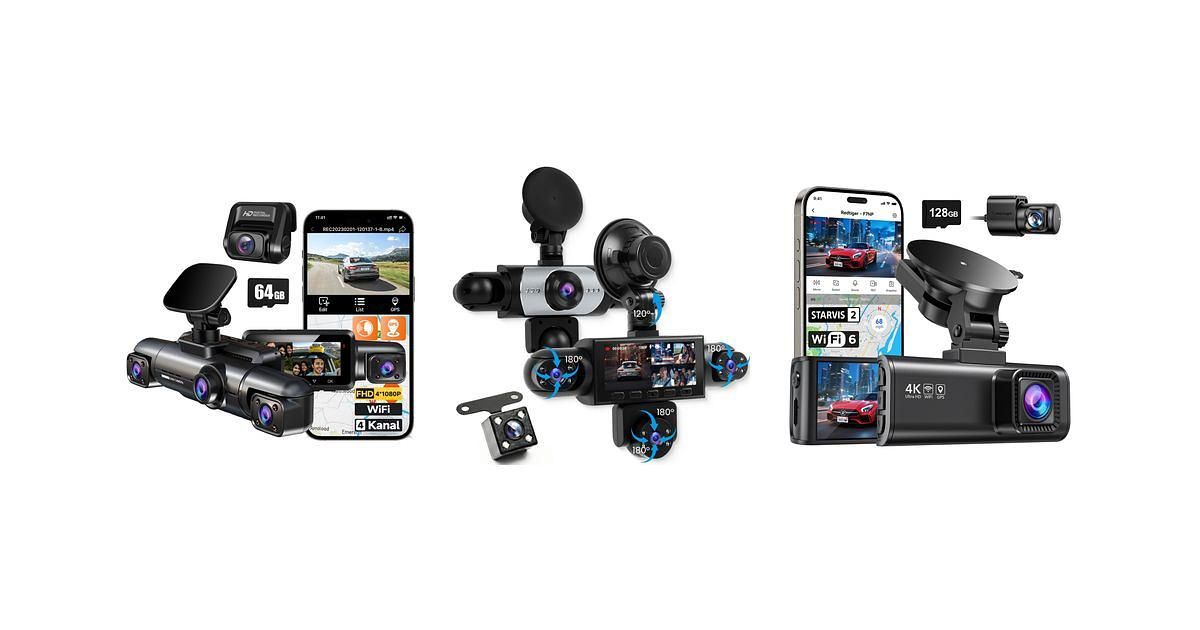 Die besten Dashcams mit GPS-Aufzeichnung